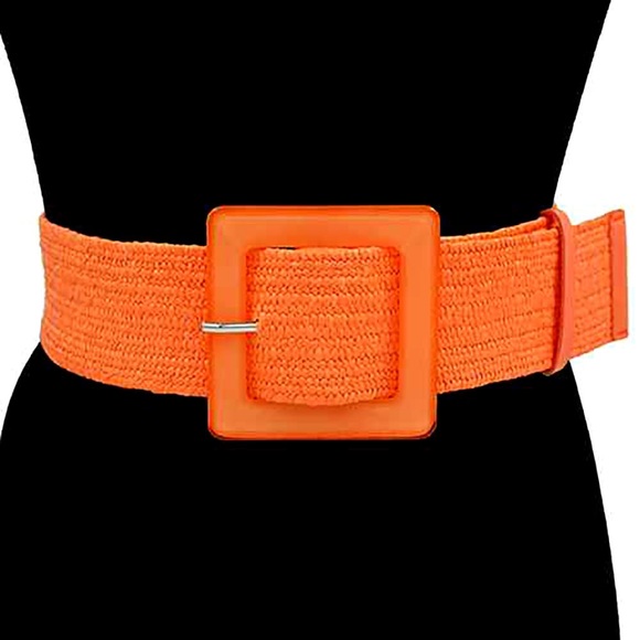 Vibrant Woven Adjustable Statement Belt main image 5
